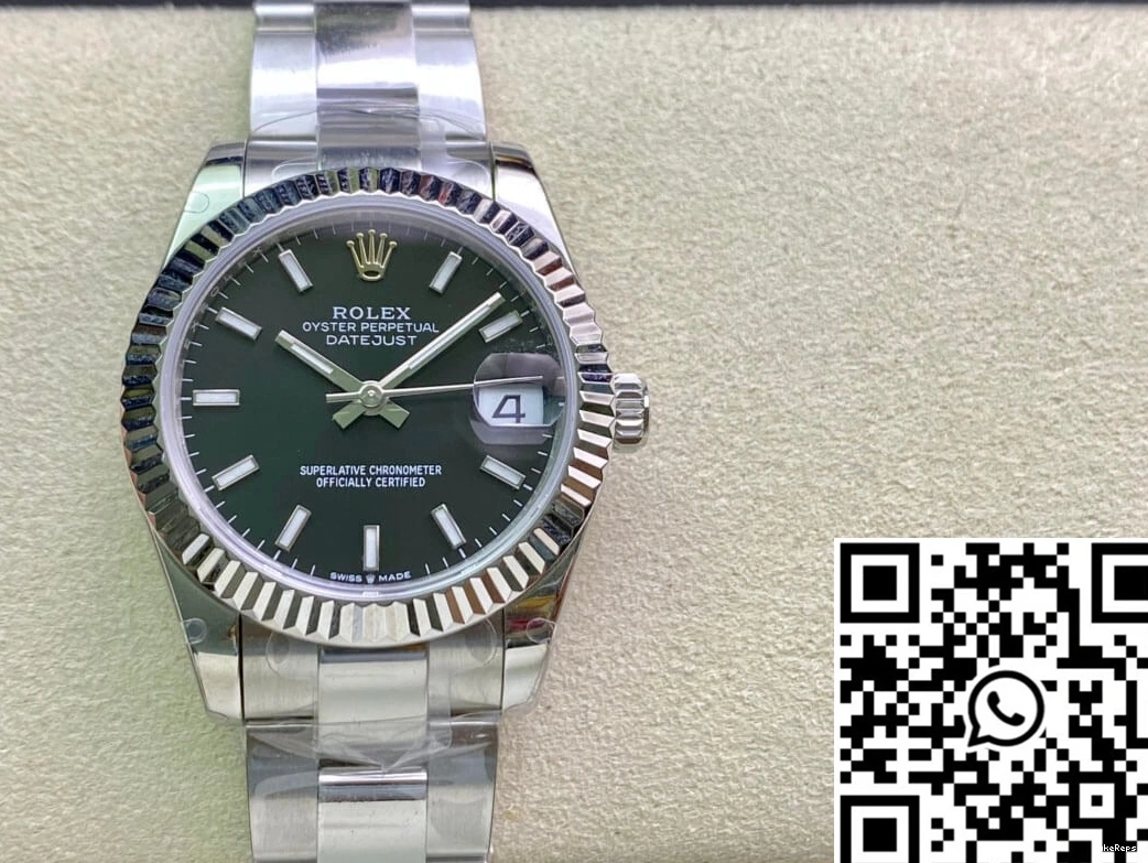 Datejust EW Rolex Stainless M178274-0034 Steel Factory 0312